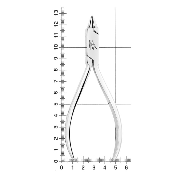Щипцы Schwarz, ортодонтические, для жесткой проволоки (макс. 0,75 мм), 15 см - фото 3