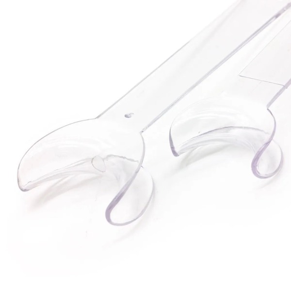 Ретрактор стоматологический Dentins, двусторонний, большой L, прозрачный, 2 шт - фото 4