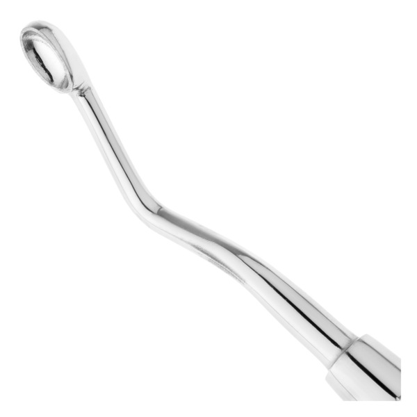 Ложка кюретажная Hemingway, овальная, 4,0 мм, угол терминального изгиба >90  - фото 1