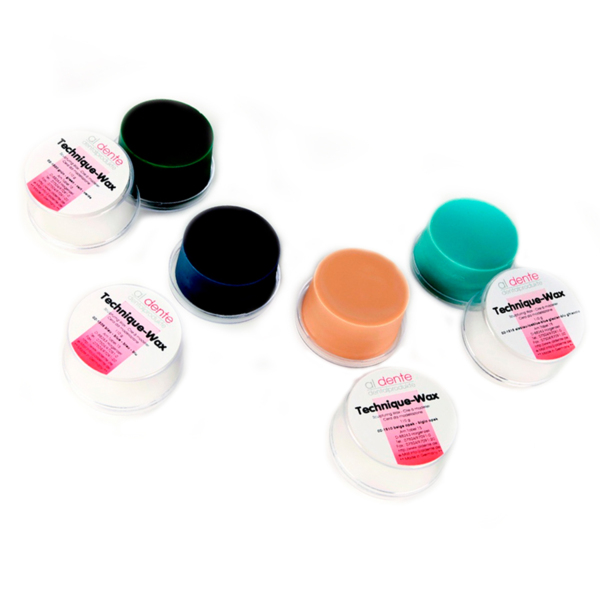 Воск для литья Technique-Wax, синий, прозрачный, мягкий, 110 г - фото 0