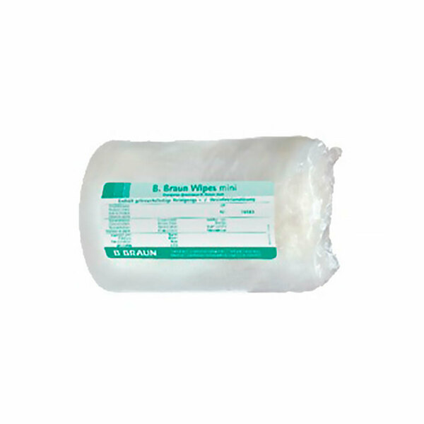 Салфетки Wipes Mini B.Braun, флисовые, для обработки поверхностенй и приборов, 25 шт - фото 0