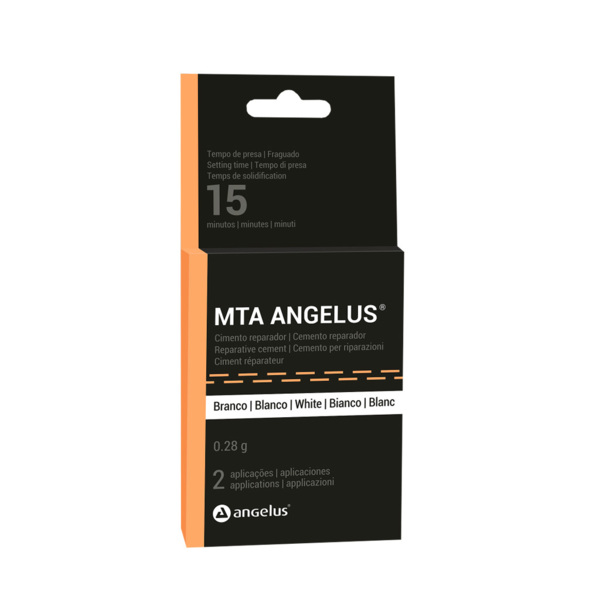 Цемент Angelus MTA, стоматологический, для реконструкции и пломбирования корневых каналов, белый, 0.14 г х 2 шт - фото 0