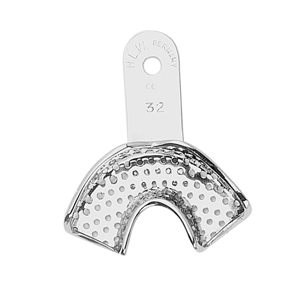 Ложка слепочная HLW, верхняя челюсть, 1 шт - фото 0