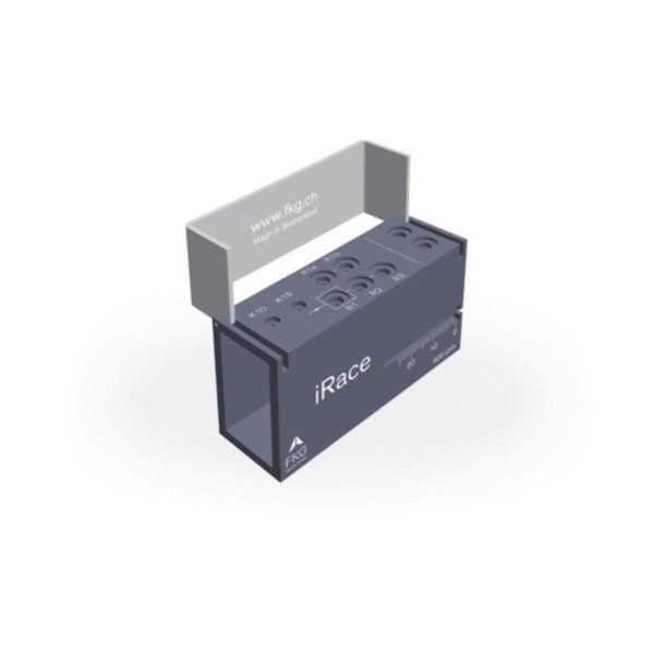 Эндостенд FKG iRaCe,для систематизации и хранения эндодонтических файлов,металлический,9 мест, чёрно-серый - фото 0