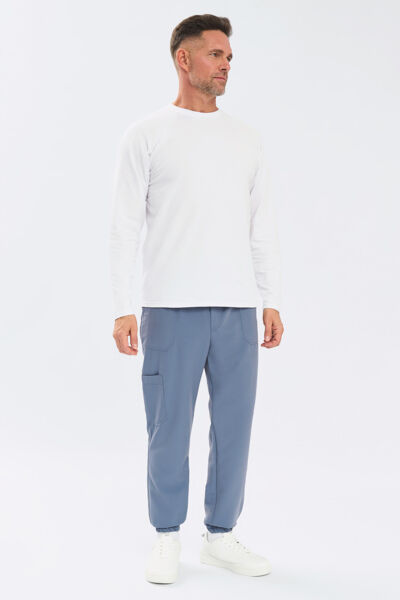 Джоггеры мужские Тезис TZ625, синий, 56 - фото 2