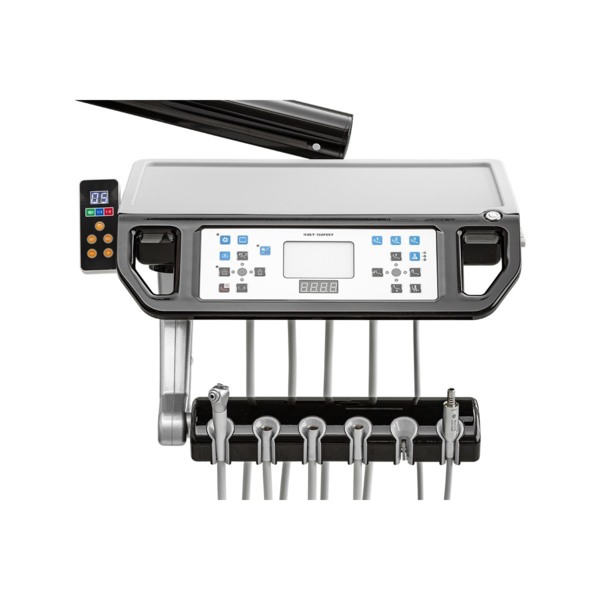 Стоматологическая установка SAFETY M2+, нижняя подача, с 24-диодным светильником - фото 4