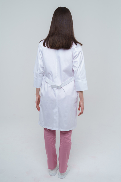 Халат женский Тезис TZ120, белый, 50 - фото 2