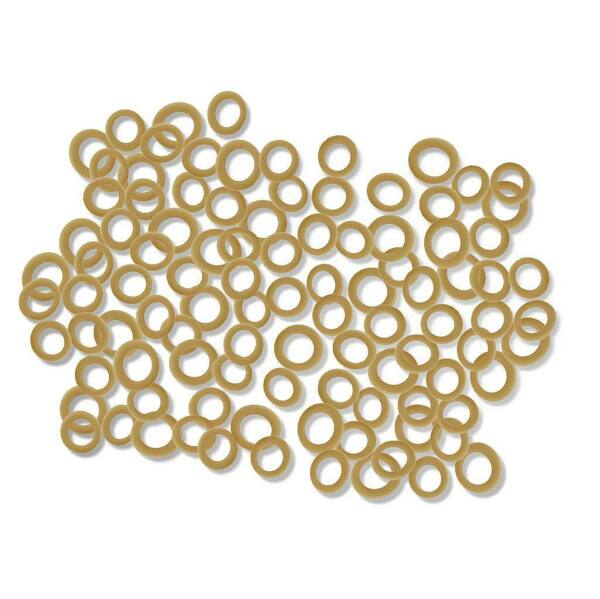 Резинки для брекетов IMD Hestia O-ring, с латексом, межчелюстная тяга 3.5 OZ, 4,8 мм, 100 шт - фото 2