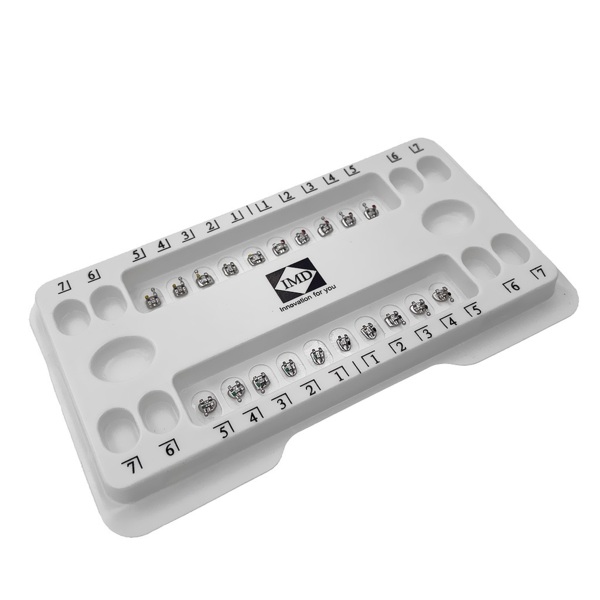 Комплект металлических брекетов IMD Atua Mini Roth, .022", 20 шт - фото 2