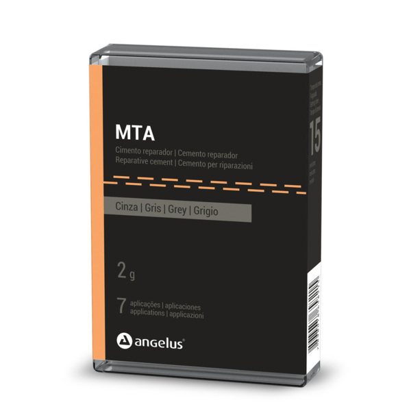 Цемент Angelus МТА, стоматологический, для реконструкции и пломбирования корневых каналов, серый, набор 2 г - фото 0