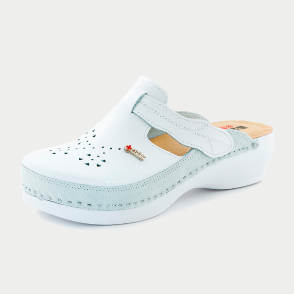 Сабо женские Леон MED156, белый, 38 - фото 5