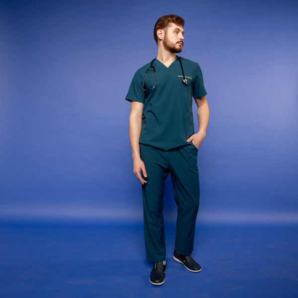 Туника мужская 245 Vermont, R176 сине-зелёный, L - фото 2