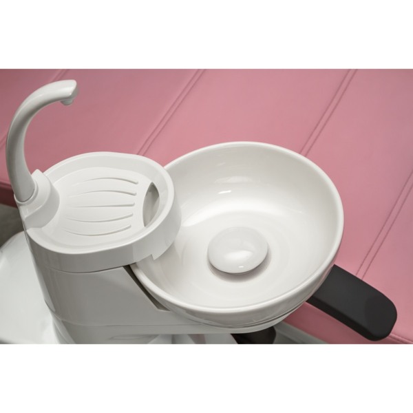 Стоматологическая установка Woson Wod 550 детская, с подкатным блоком, черная слива (W12) - фото 6