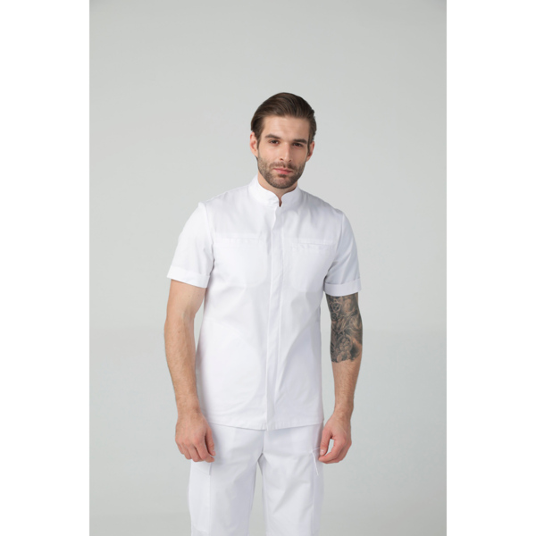 Туника мужская Dr. Nice, на молнии, белый, 52 - фото 3