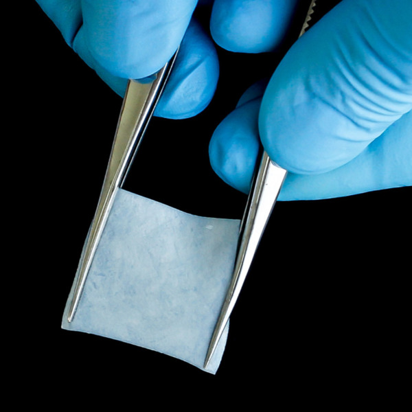 Мембрана коллагеновая Cardioplant bioPLATE BARRIER, резорбируемая, двухслойная, для тканевой регенерации, 15х20 мм, 1 шт - фото 1