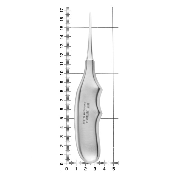 Люксатор прямой, 2,0 мм, анатомическая ручка, 13-9LX* - фото 3
