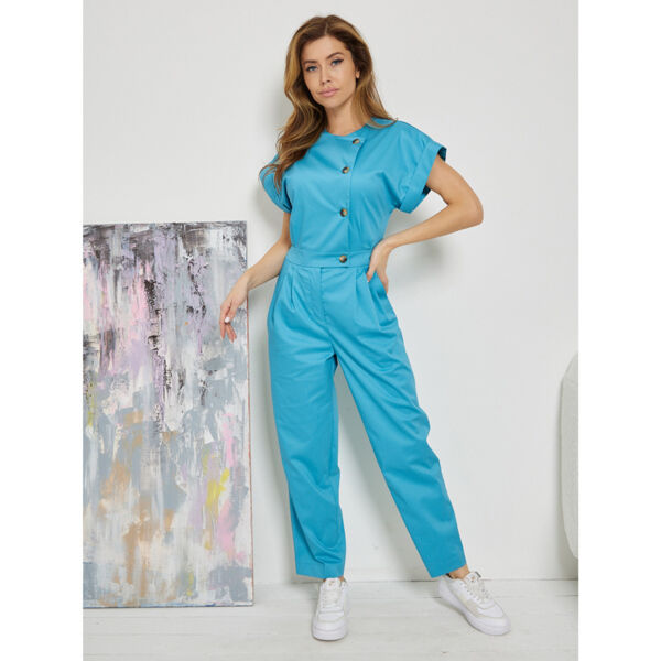 Комбинезон женский Dr. Nice «Beauty», серо-голубой, 46-48 - фото 0