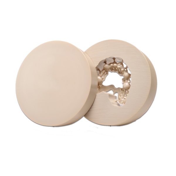 Полимерный диск Juvora Dental PEEK, для системы CAD/CAM, натуральный, 98,5х25 мм