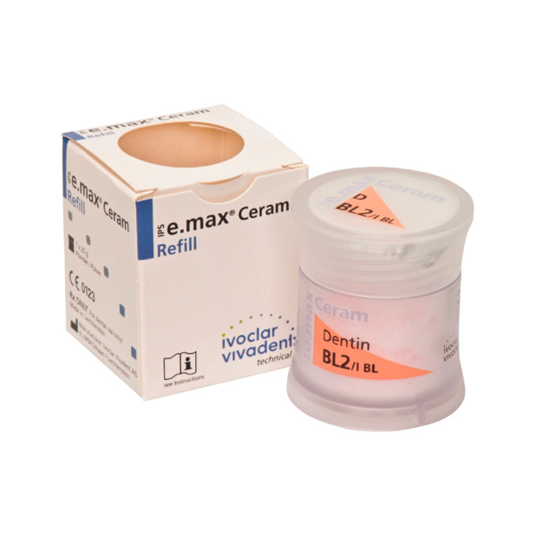 IPS e.max Ceram Dentin - дентин, цвет BL2, 20 г - фото 0
