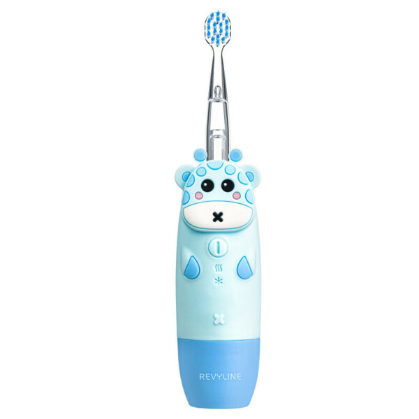 Детская электрическая звуковая зубная щётка Revyline RL 025 Baby, голубой - фото 1