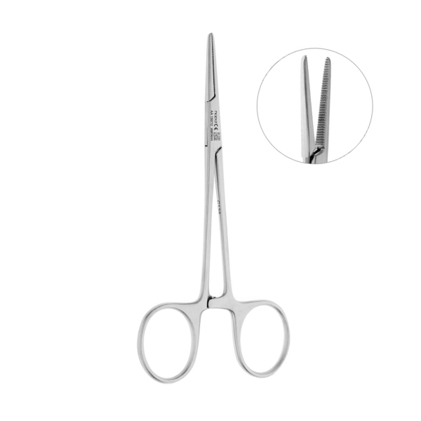 Зажим HALSTED-MOSQUITO, прямой, 12,5 см - фото 0