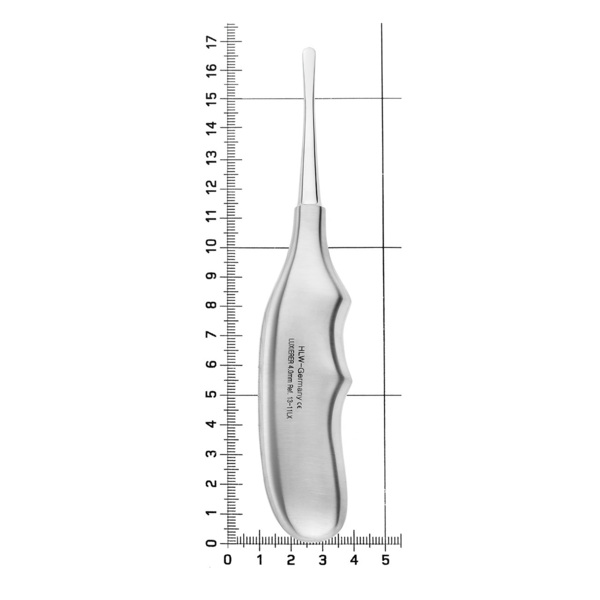 Люксатор, прямой, анатомическая ручка, 4 мм - фото 3