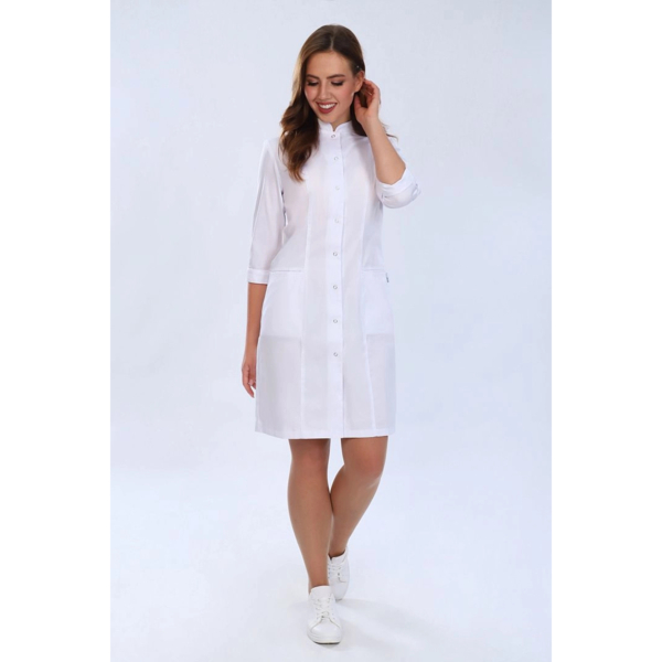 Халат женский 206, белый, 54 - фото 2