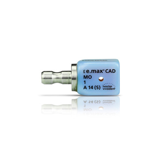 IPS e.max CAD CER/inLab MO - блоки из стеклокерамики, цвет 4 A14 (S), 5 шт - фото 1