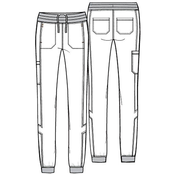 Брюки женские Cherokee CKK071, голубой, 2XL - фото 4