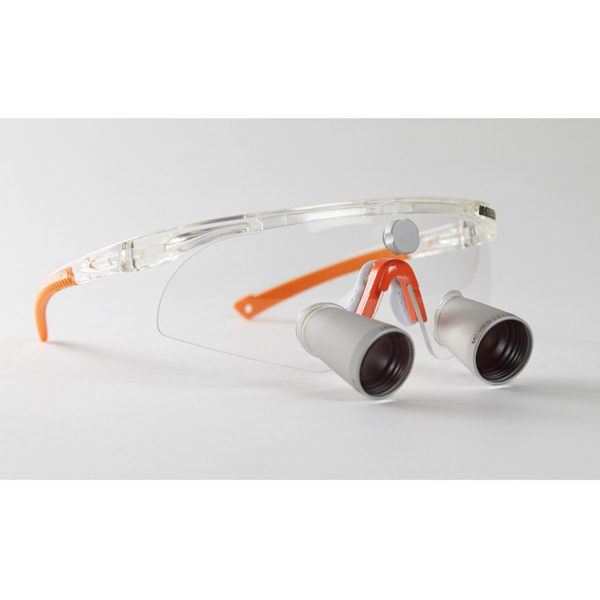 Бинокулярная лупа MC-View - 2,8х/420 мм, (PD30), прозрачный лимонный - фото 1