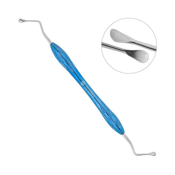 Распатор двусторонний, 183 мм, рабочая часть 4/4 мм, ручка А - фото 0