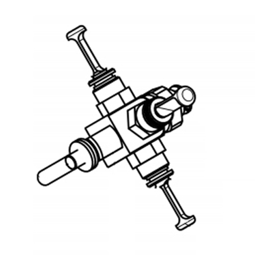 Распределитель 4-х сторонний для аппарата Vario Basic, в комплекте - фото 0