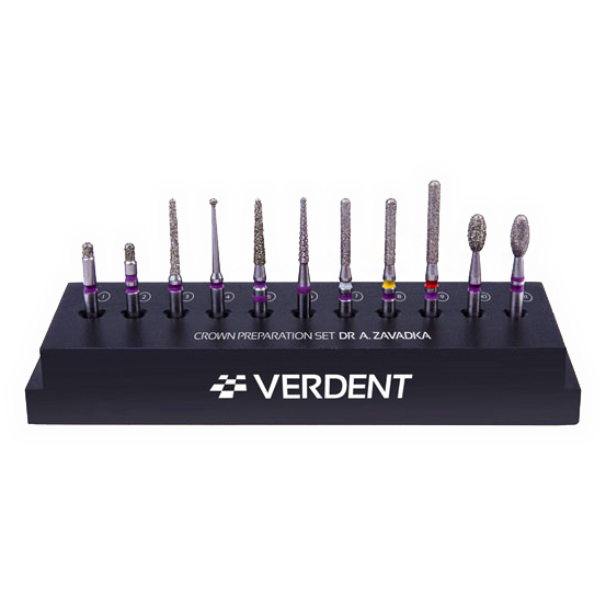 Набор боров для препарирования DR VZESTAW ZAVADKA-Q, 11 шт - фото 0