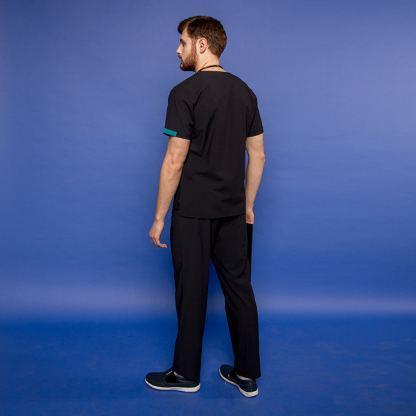 Брюки медицинские мужские Pulse R156, тёмно-синий, XL - фото 1