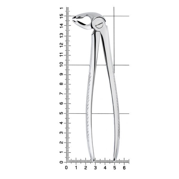 Щипцы для удаления зубов, нижние премоляры, глубокий захват, клювовидные, стандартные - фото 7