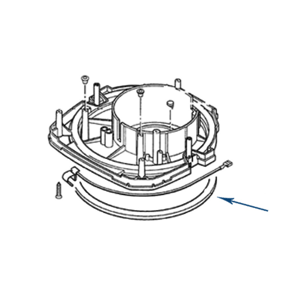 Уплотнительное кольцо для вытяжки Vortex compact EC 2L, Vortex compact 2L - фото 0