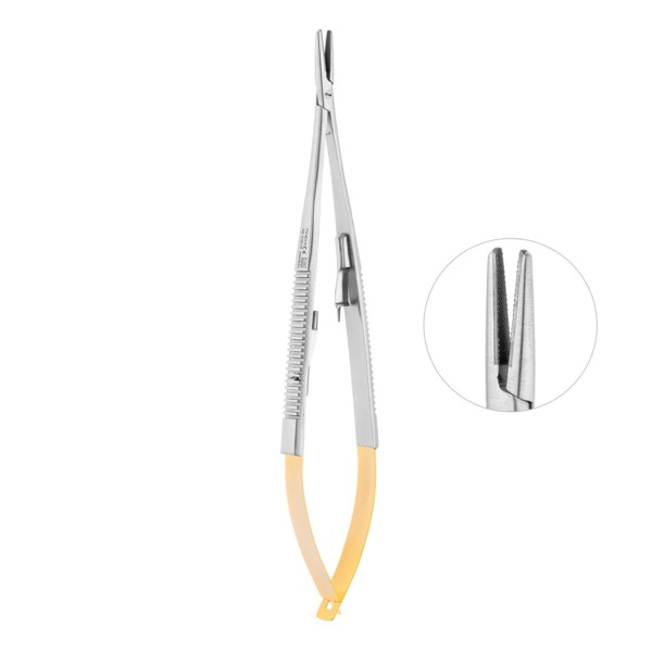 Микроиглодержатель TUC CASTROVIEJO, прямой, 18 см - фото 0