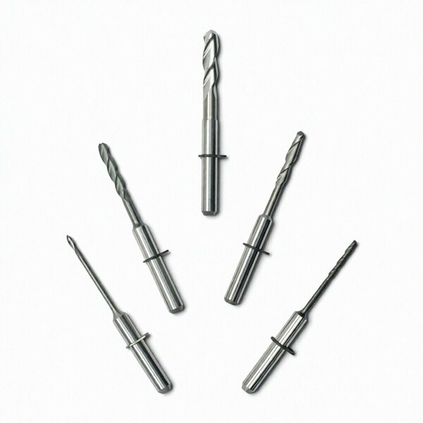 Фреза Siladent для CAD/CAM систем SilaMill N4/Z4/5/5.8/R5, Glass Ceramic Diamond, D=2.4 мм, L=16.0 мм, шаровидная, 1 шт - фото 0