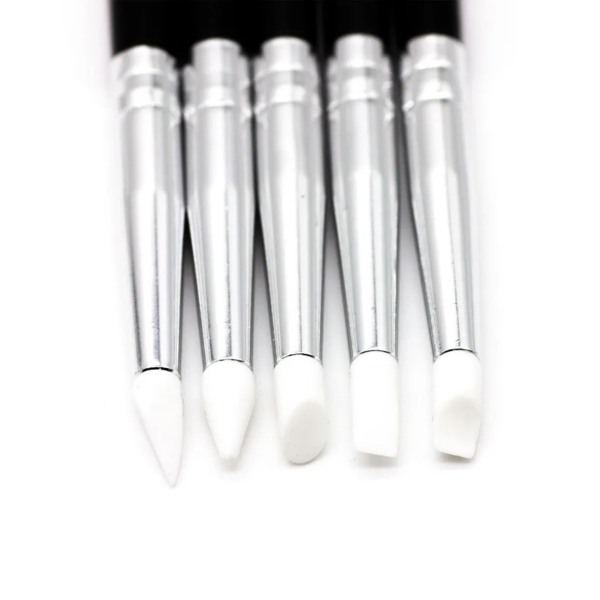 Кисточки стоматологические Dentins, для реставрации зубов, моделирования композита, 5 шт - фото 2