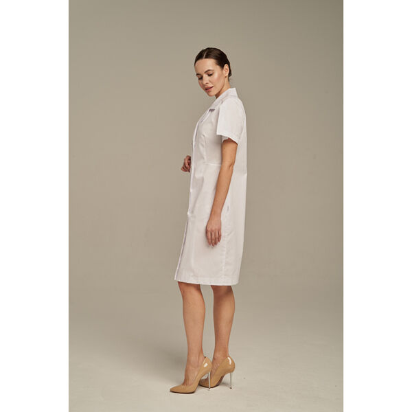 Халат женский Dr. Nice двубортный, белый, 46 - фото 2