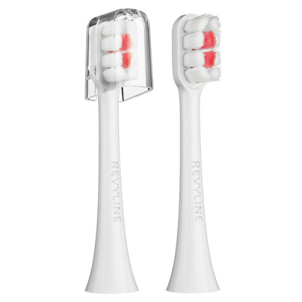 Насадка Revyline RL 070, для электрических звуковых зубных щёток, белый, 2 шт - фото 0
