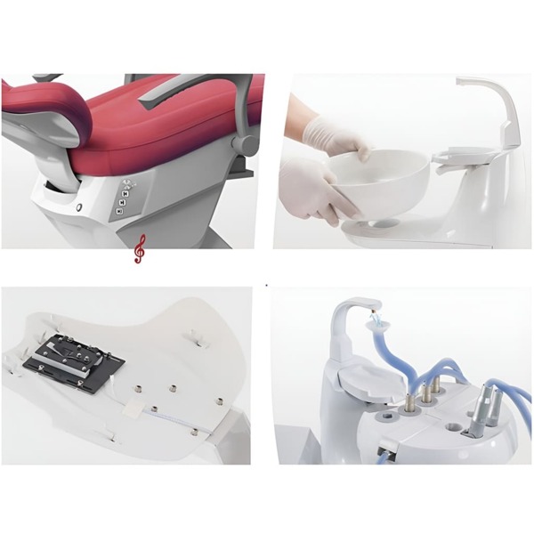 Стоматологическая установка Cingol X3, верхняя подача, взрослая - фото 3