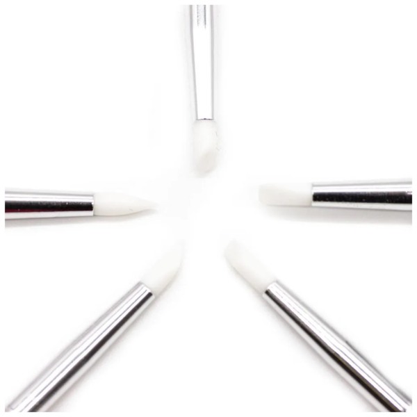 Кисточки стоматологические Dentins, для реставрации зубов, моделирования композита, узкие, 5 шт - фото 3