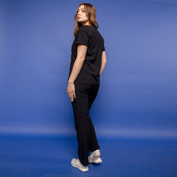 Брюки женские, R156 тёмно-синий, M - фото 2