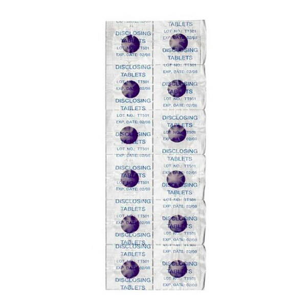 Таблетки для индикации зубного налета Curaprox, 12 шт - фото 2