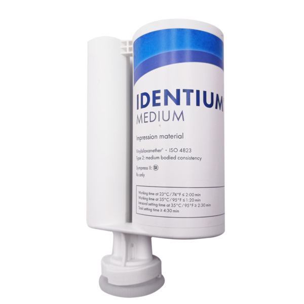 Identium Medium - среднетекучий оттискной материал, 2x380 мл - фото 1