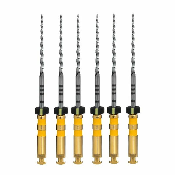 Файлы машинные Eurofile Ultratapers, для препарирования каналов, 21 мм, №F5, никель-титан, 6 шт - фото 0