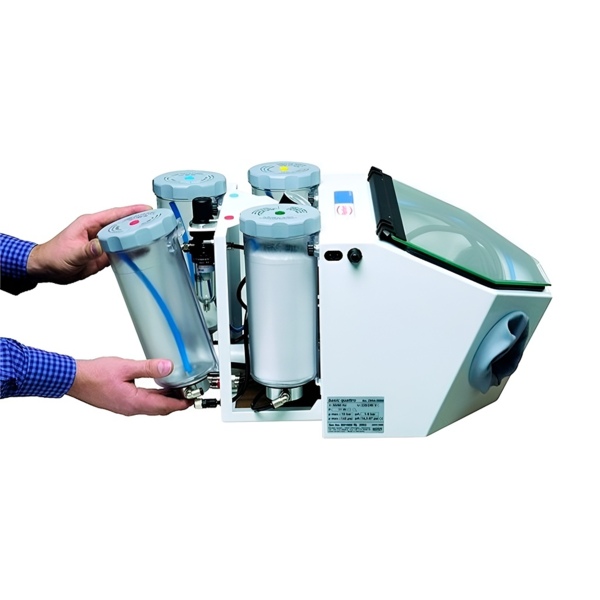 Бачок дополнительный для струйного материала 70-250 мкм для аппарата Basic Quattro - фото 0