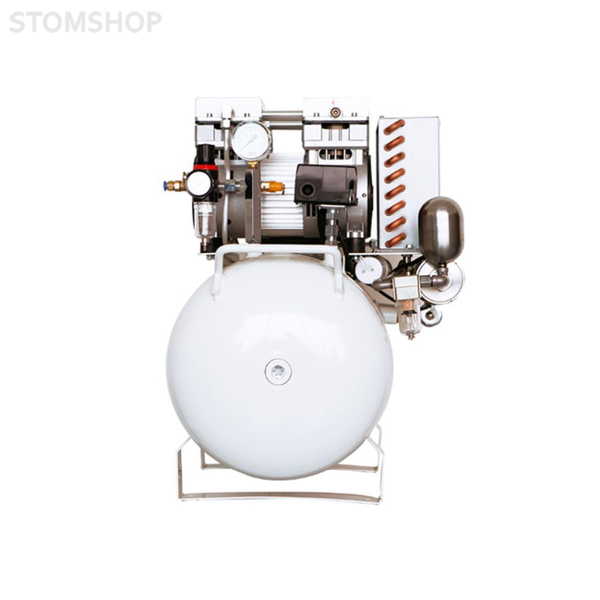 Компрессор Junwei JW-032C, безмасляный, для двух стоматологических установок, с ресивером 60 л, с осушителем, с кожухом, 200 л/мин - фото 2