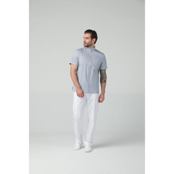 Туника мужская Dr. Nice, на молнии, серый, 54 - фото 5